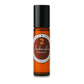 Amberkleurige Parfumolie NR. 2 Euphoria flacon met zwarte dop, sillage en longevity